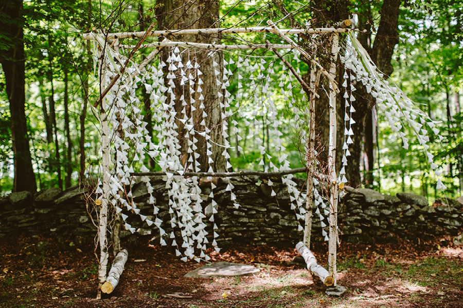 Fiddle Lake Farm Wedding Ceremony Location