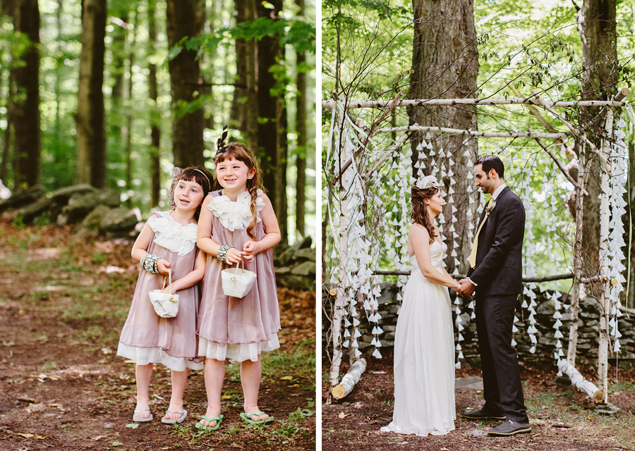 Fiddle Lake Farm Wedding Ceremony