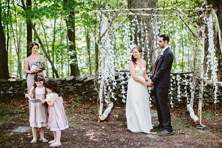 Fiddle Lake Farm Wedding Ceremony