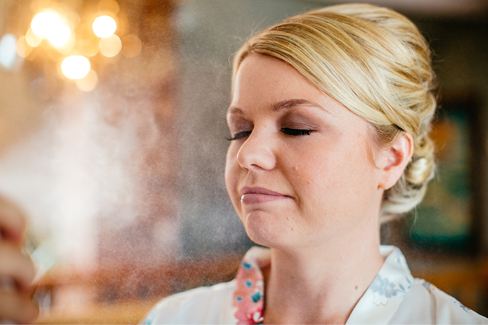 bride getting ready photos nj