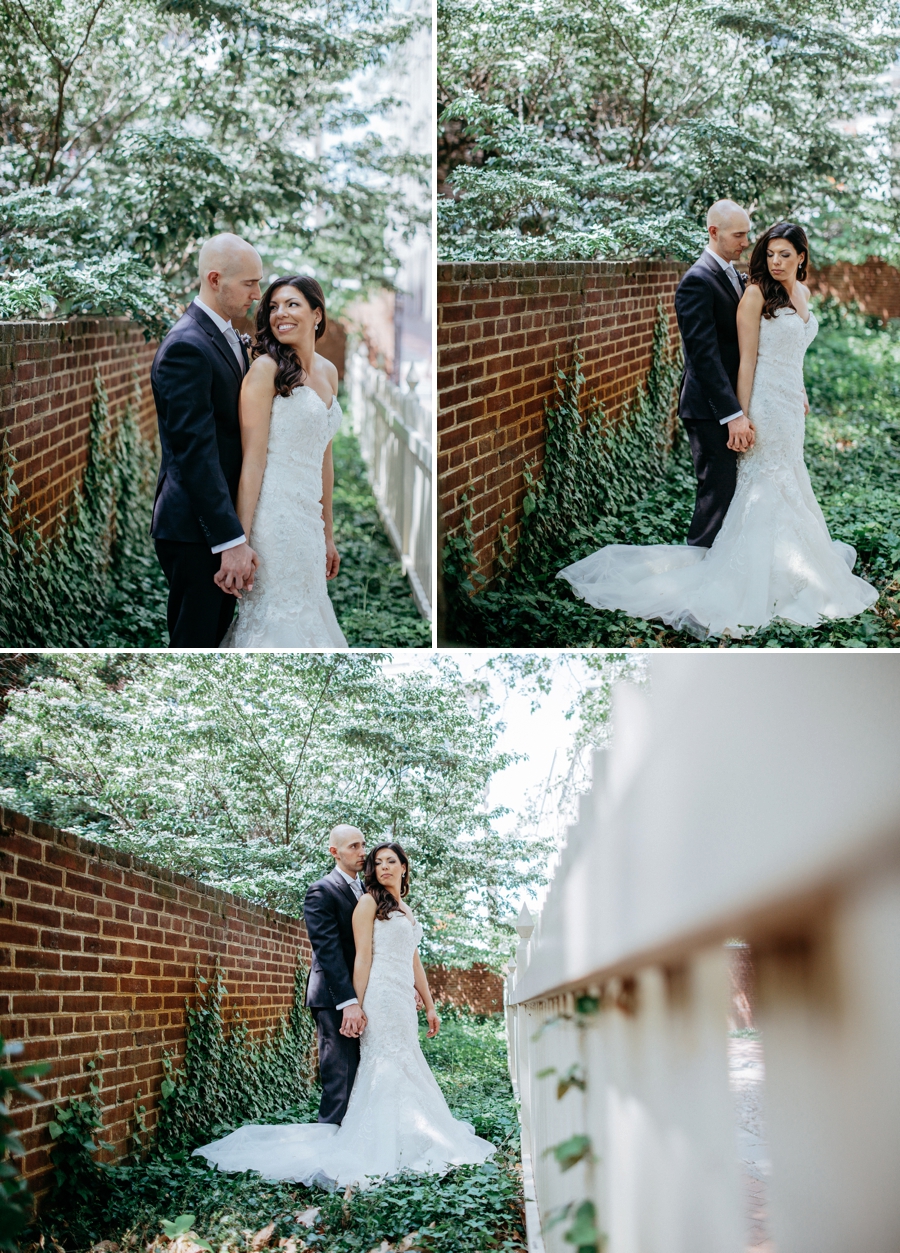 creative wedding portraits independence park