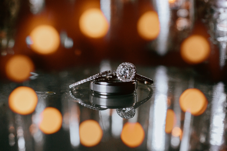artistic wedding ring photos