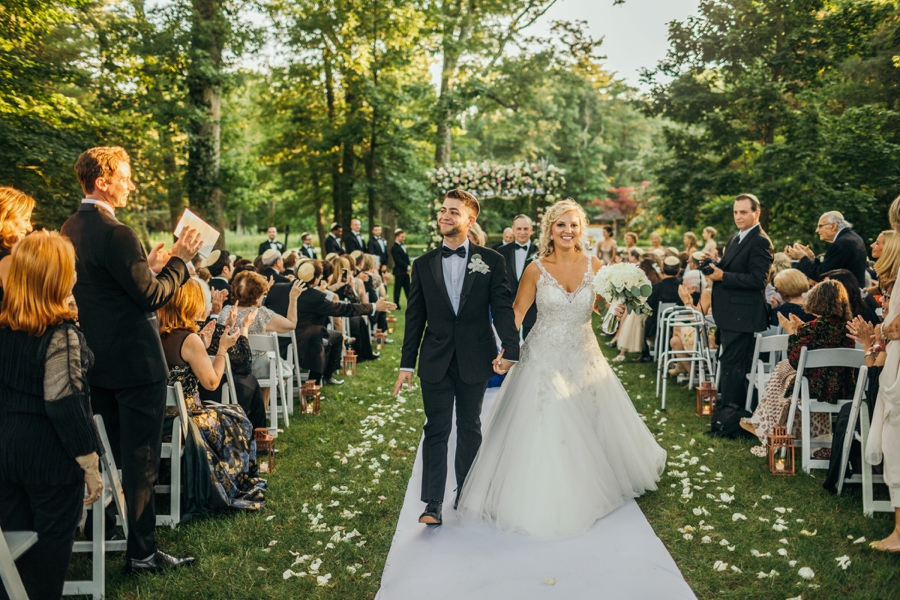 pleasantdale chateau wedding ceremony