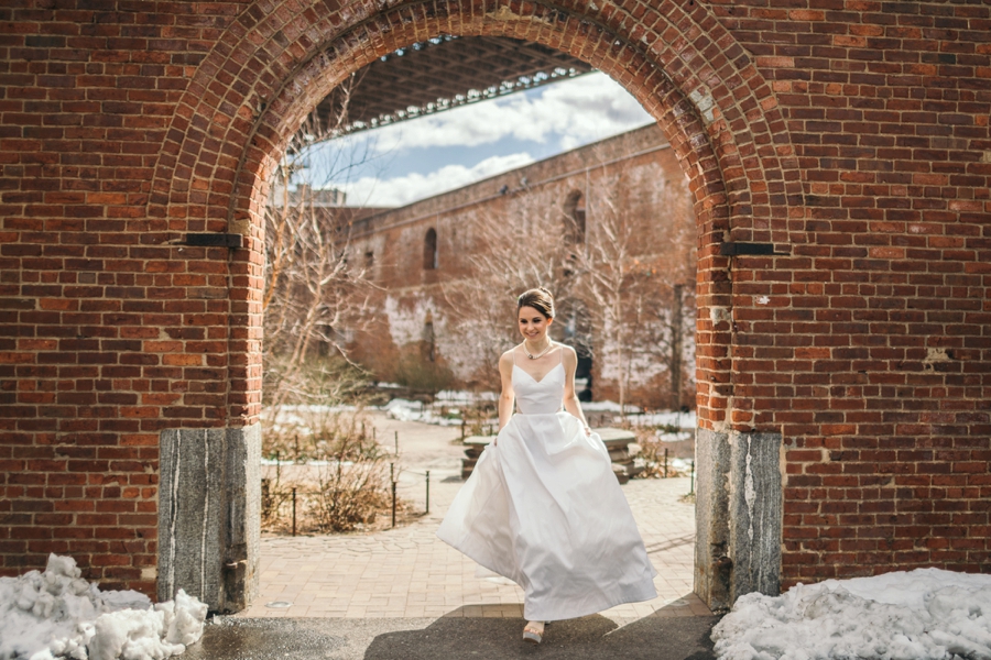 brooklyn bridge park wedding photos