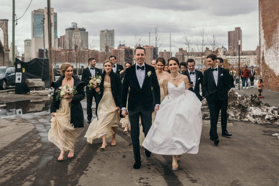 brooklyn winter wedding