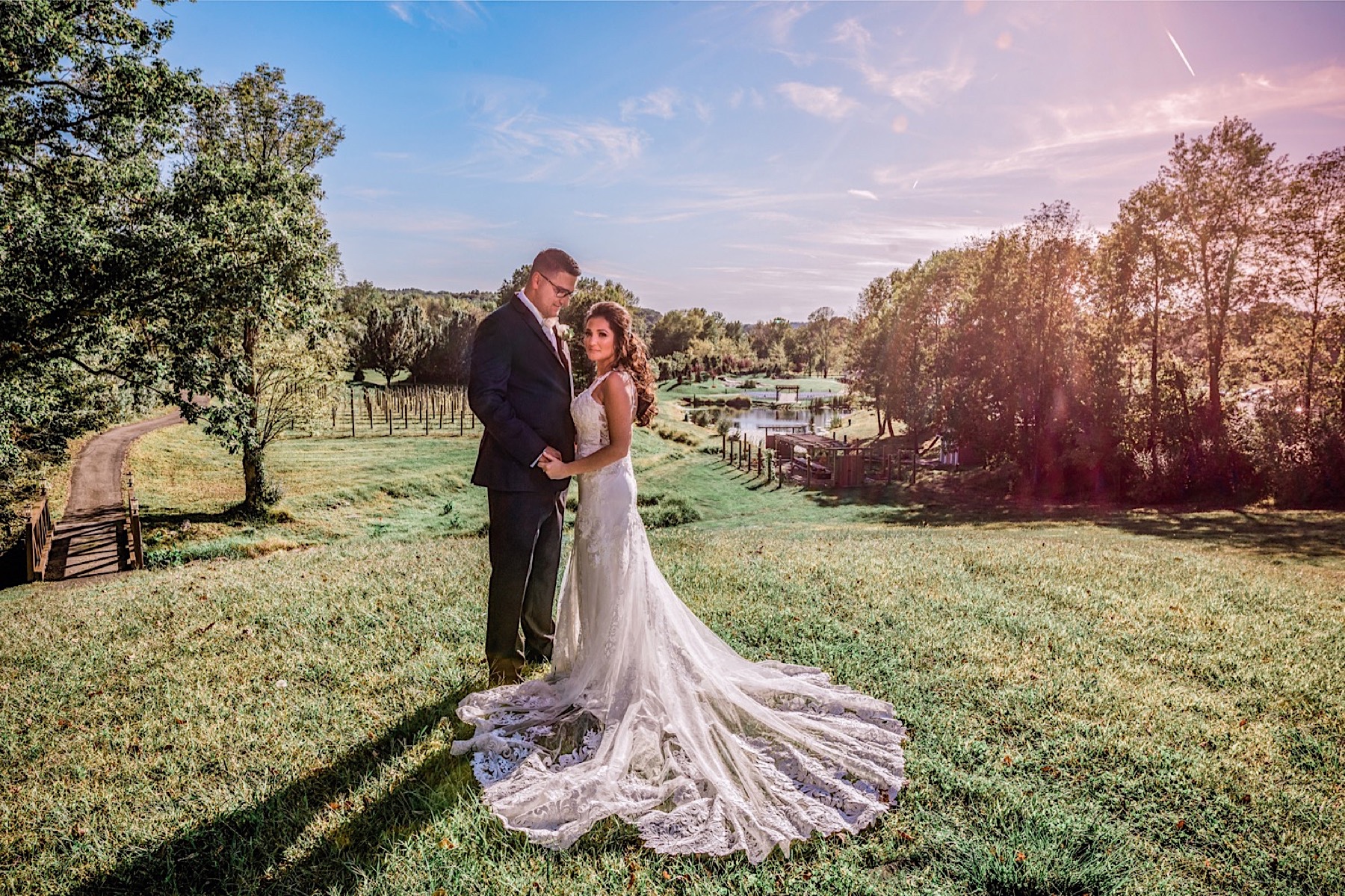 Bear Brook Valley Wedding Photo