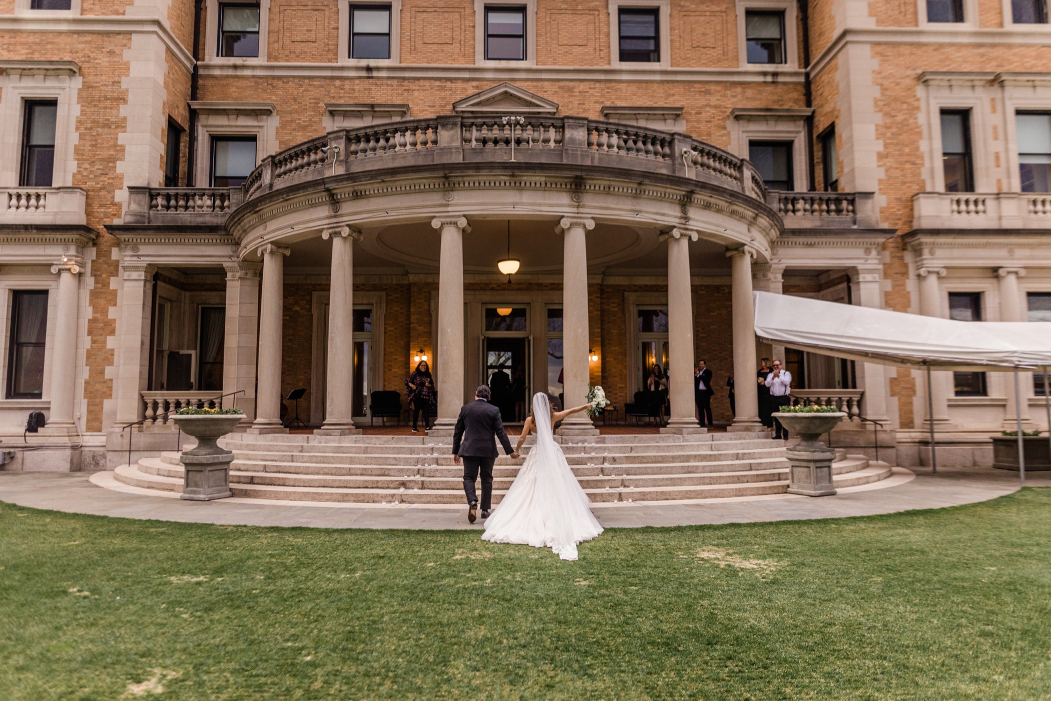 Wedding Photo at Sleepy Hollow Country Club