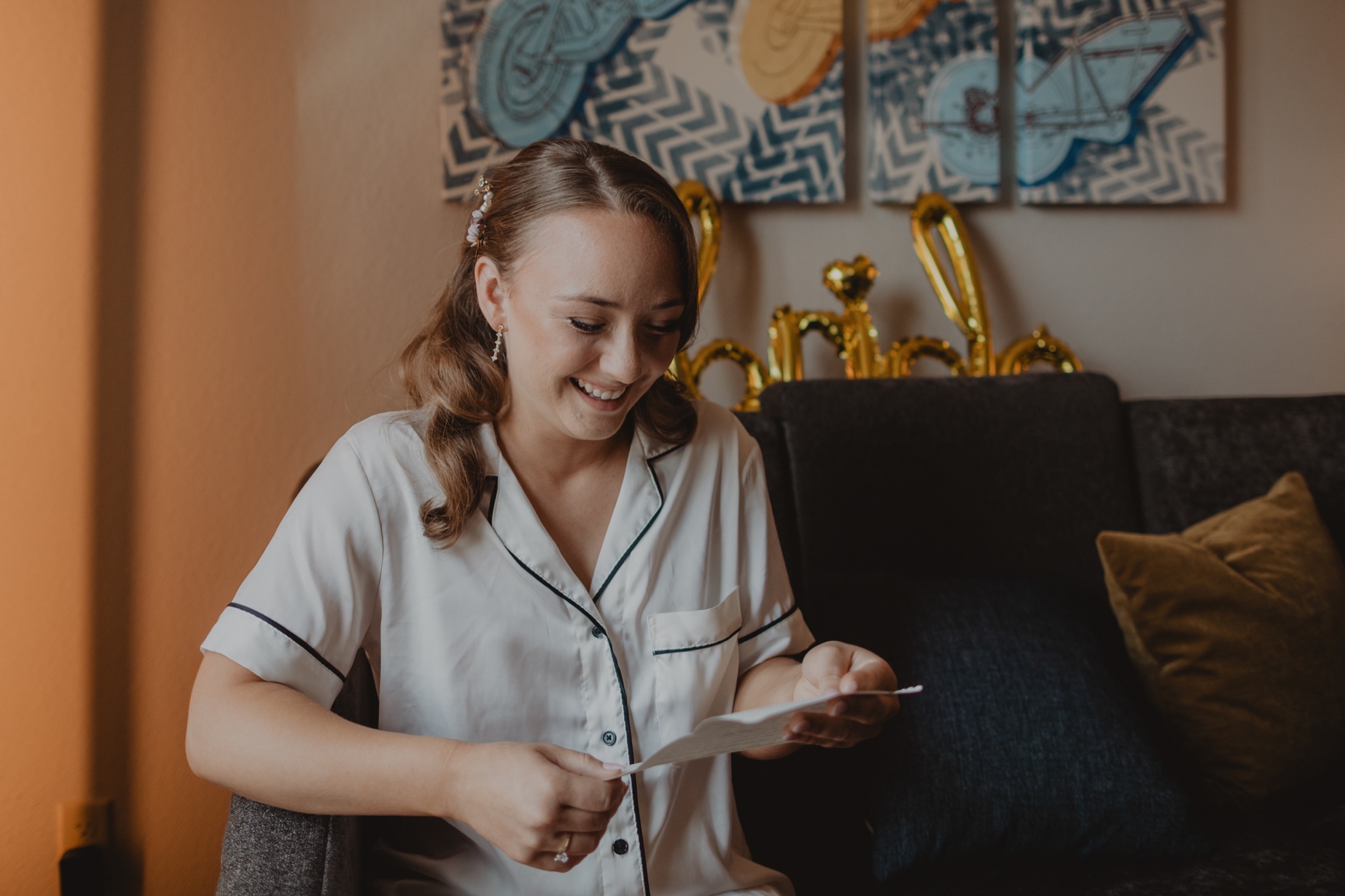 Bride Getting Ready Brotherhood Winery