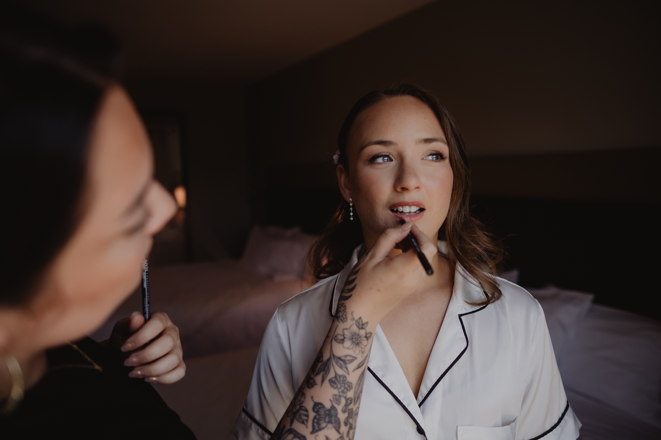 Bride Getting Ready Brotherhood Winery