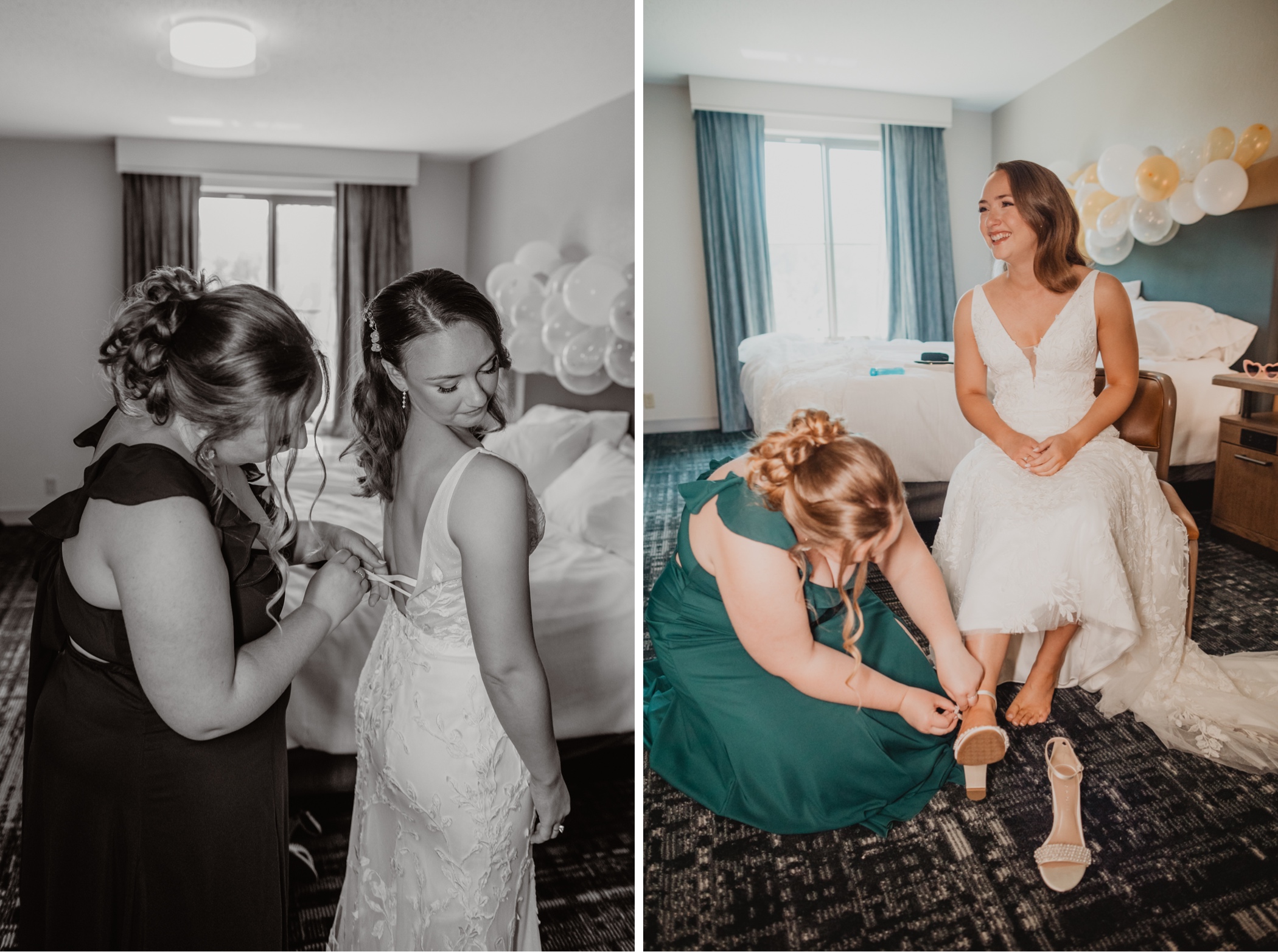 Bride Getting Ready Brotherhood Winery