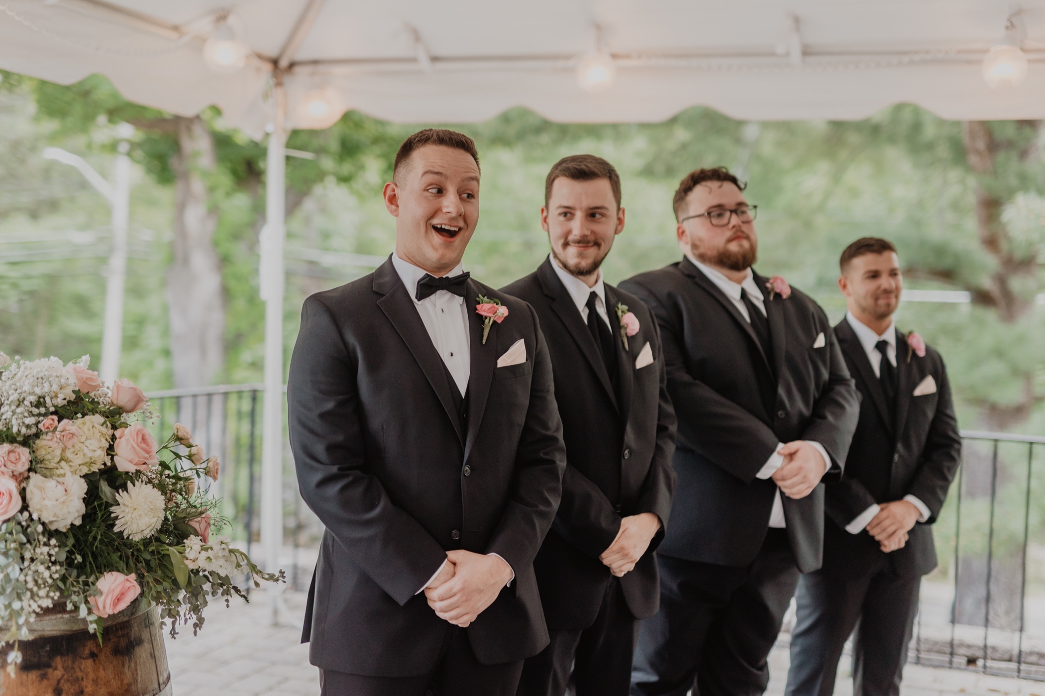 Brotherhood Winery Wedding Ceremony