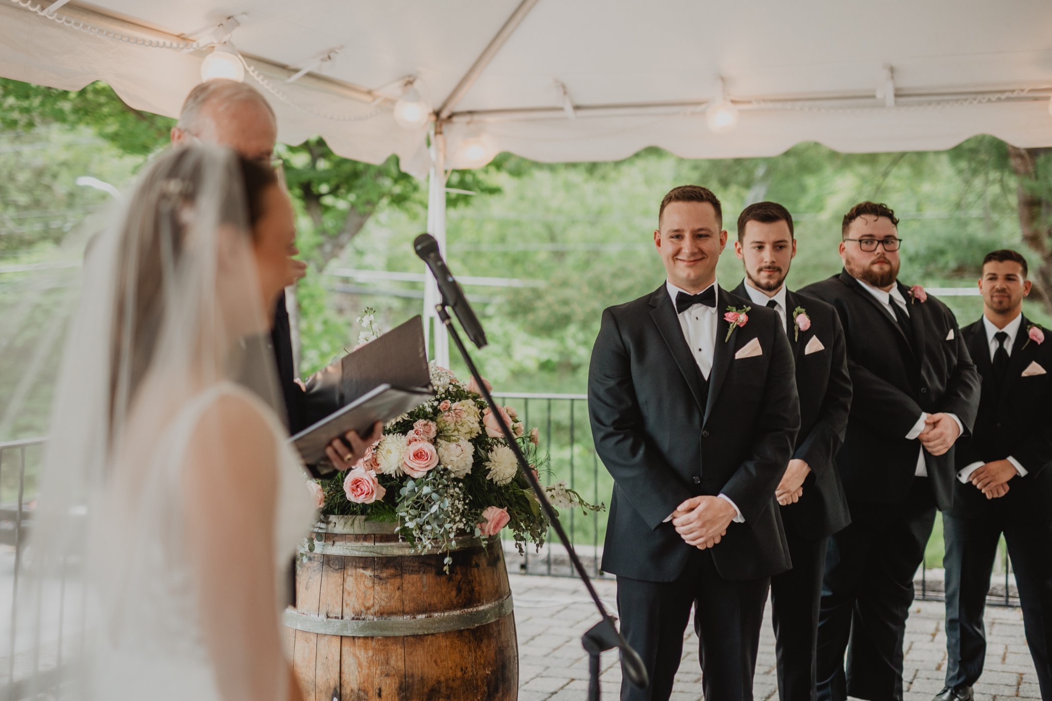 Brotherhood Winery Wedding Ceremony