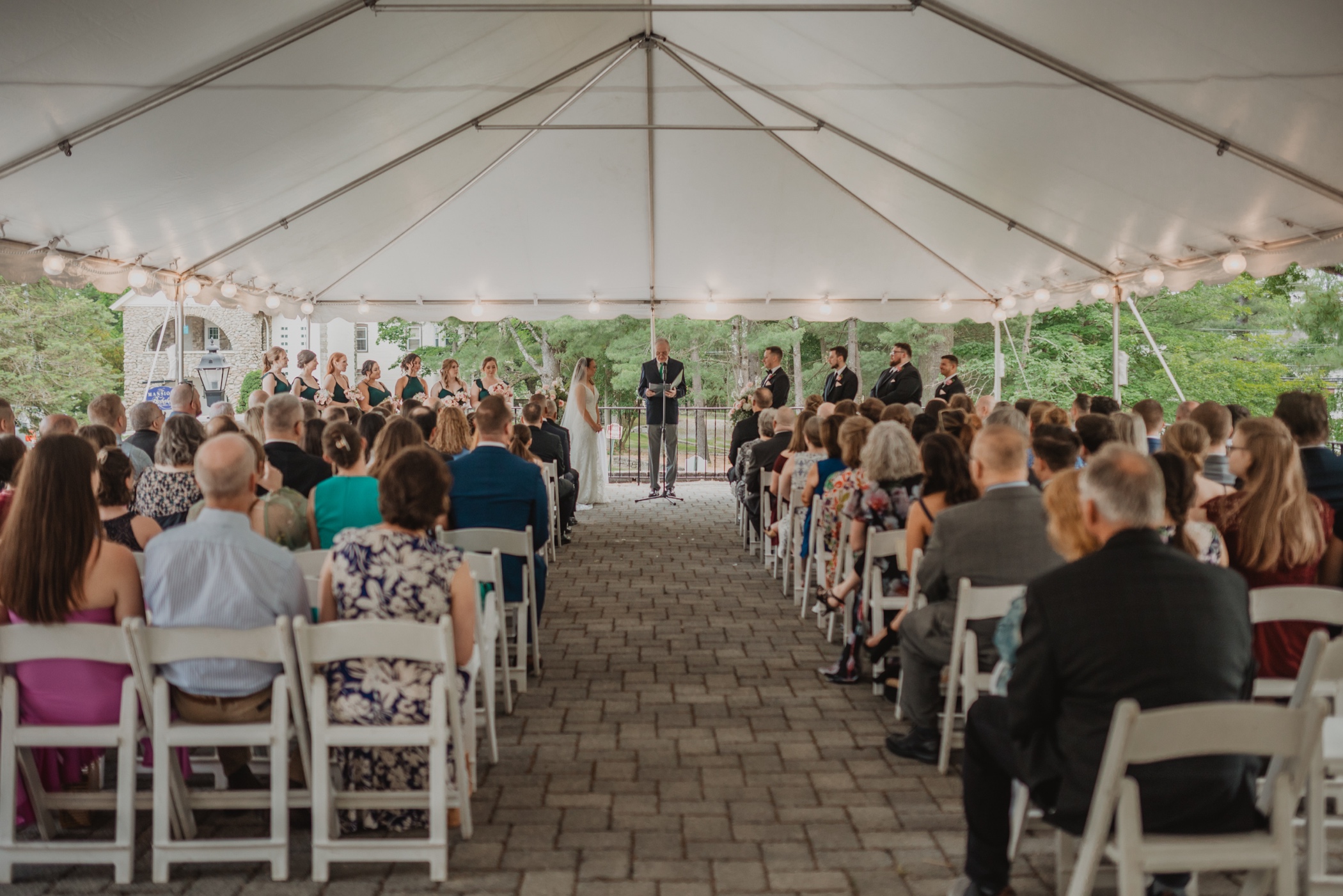 Brotherhood Winery Wedding Ceremony