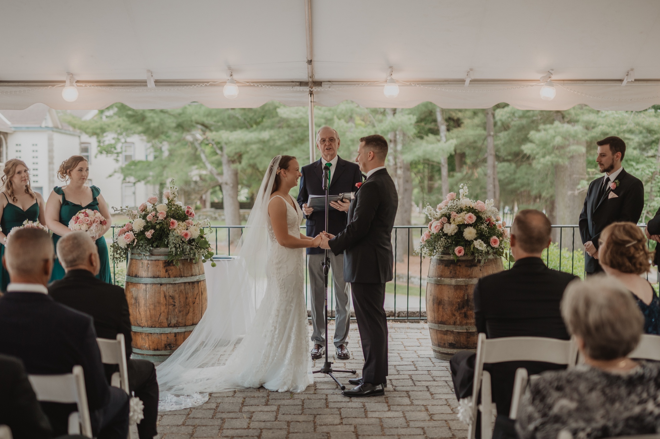 Brotherhood Winery Wedding Ceremony