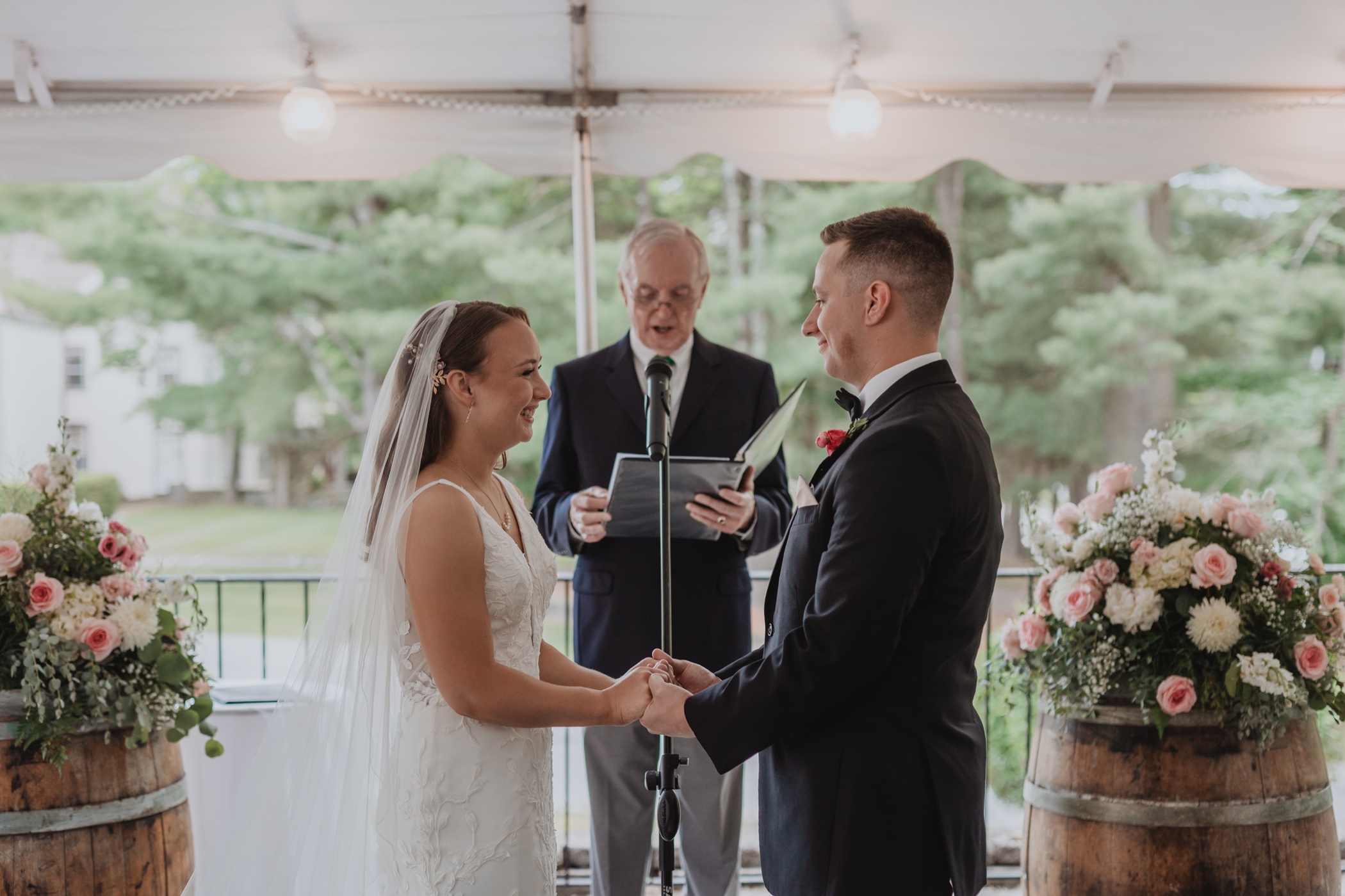 Brotherhood Winery Wedding Ceremony
