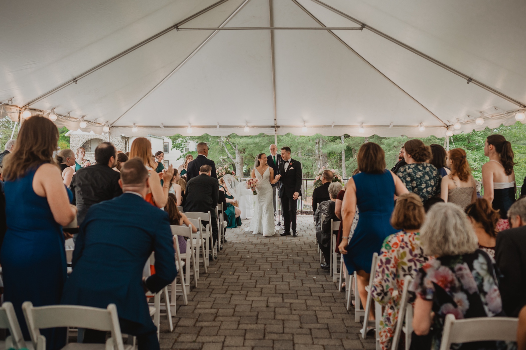 Brotherhood Winery Wedding Ceremony