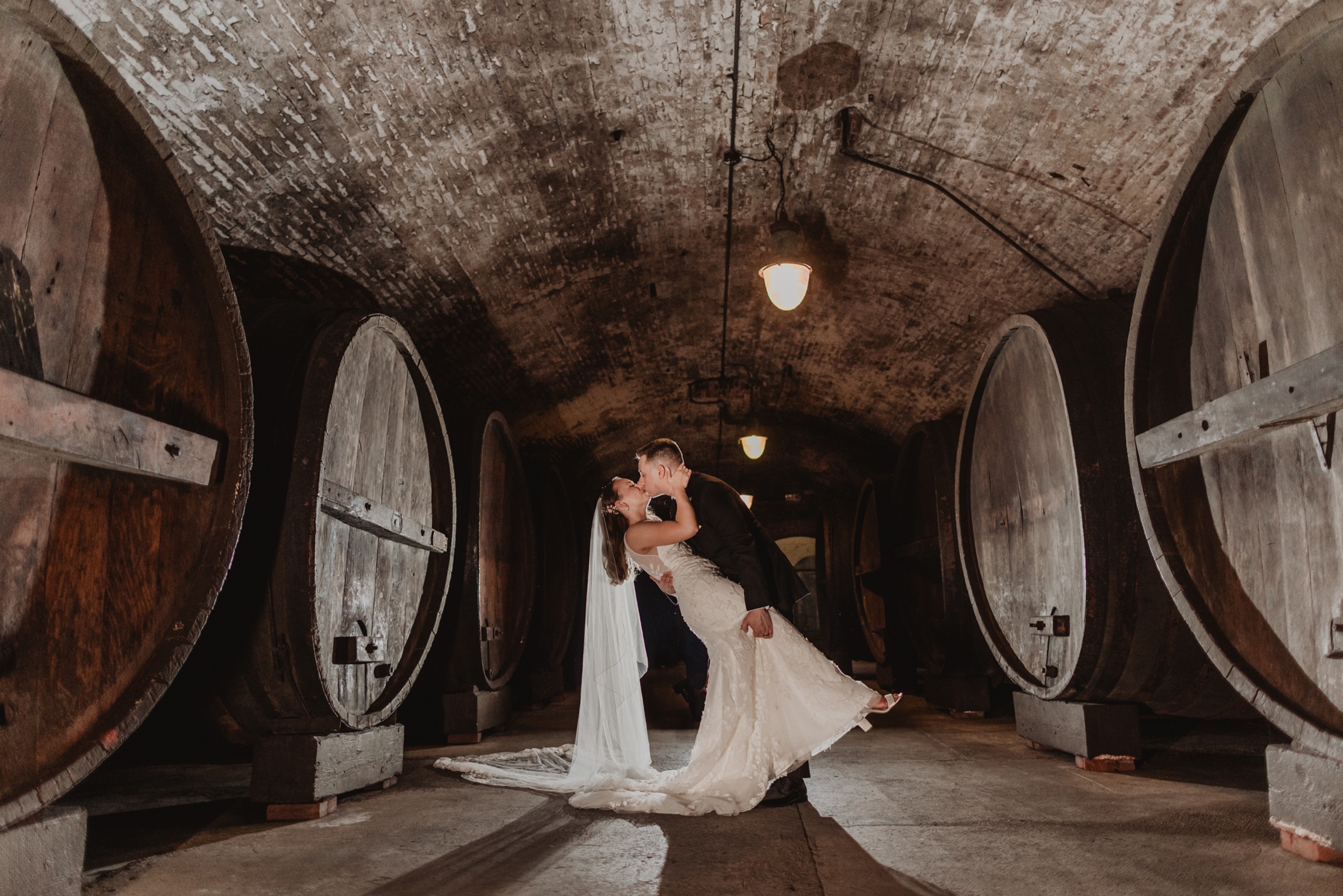 Brotherhood Winery Wine Cellar Portrait
