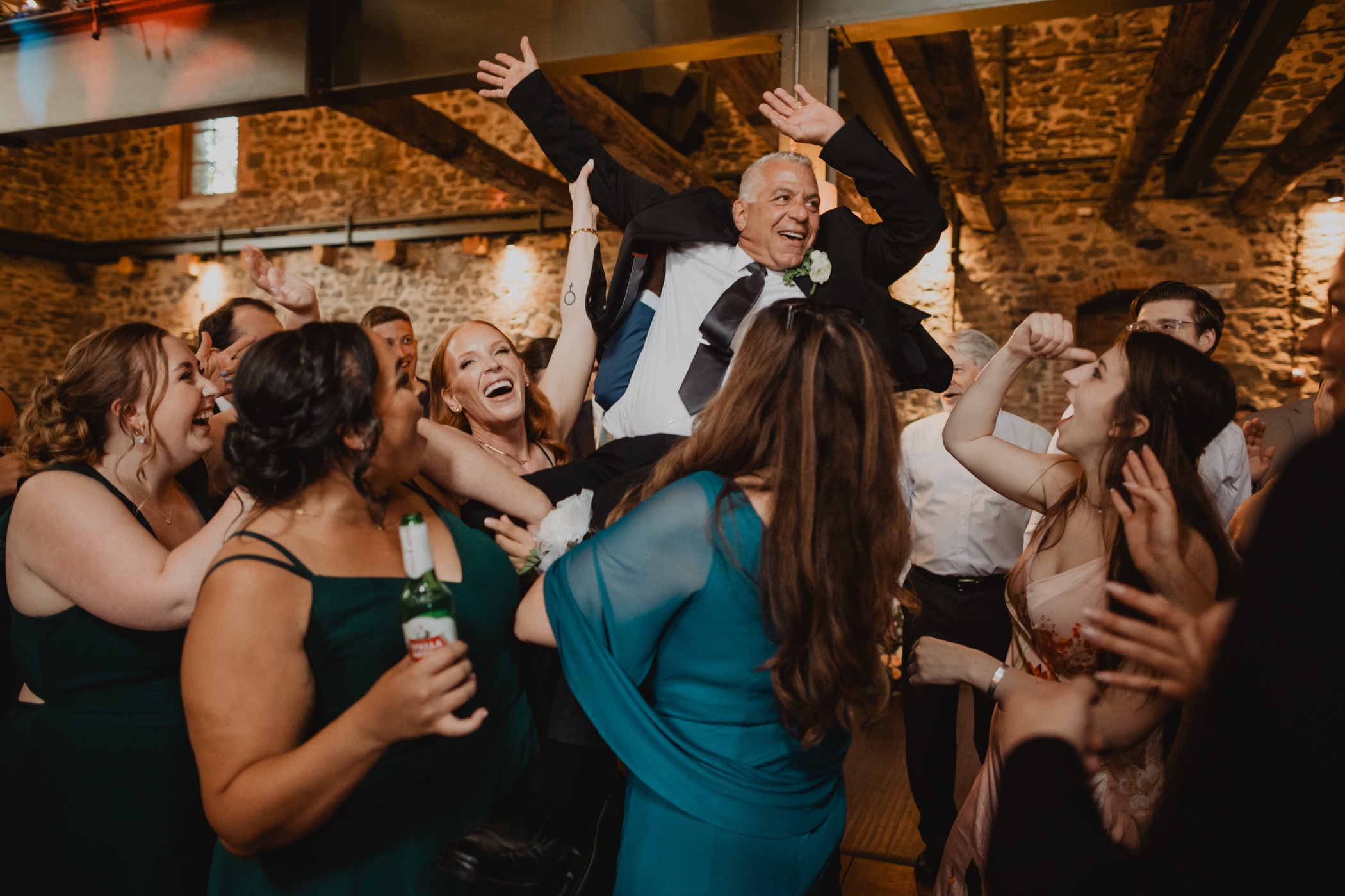 Reception at Brotherhood Winery