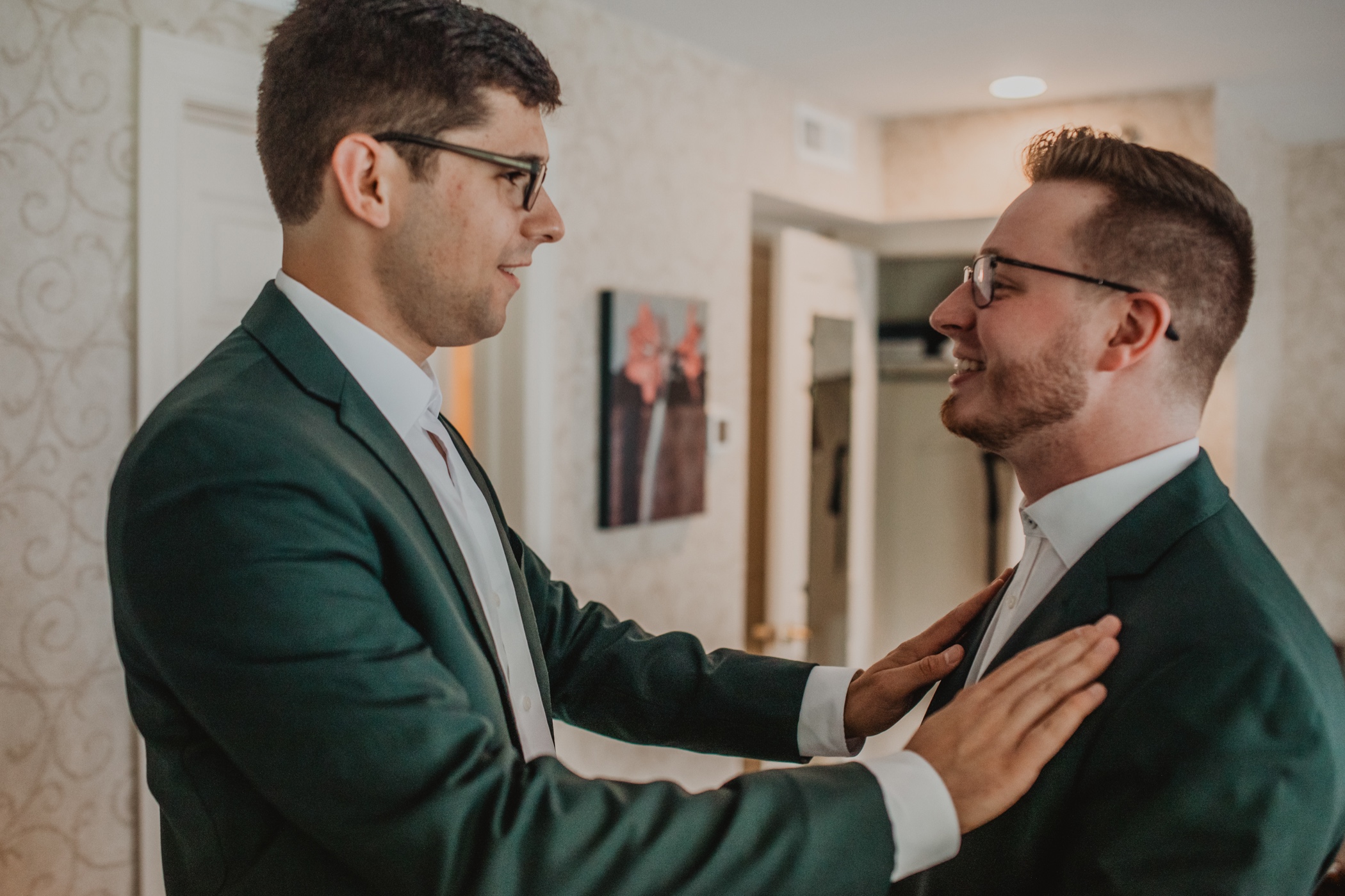 Groom Getting Ready Aldie Mansion Wedding