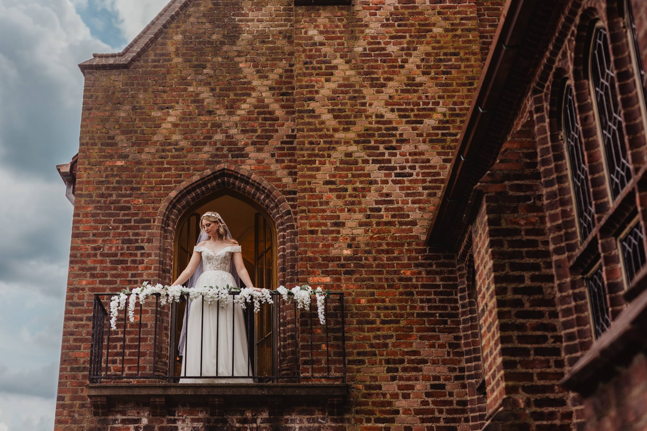 Bride Getting Ready Aldie Mansion Wedding