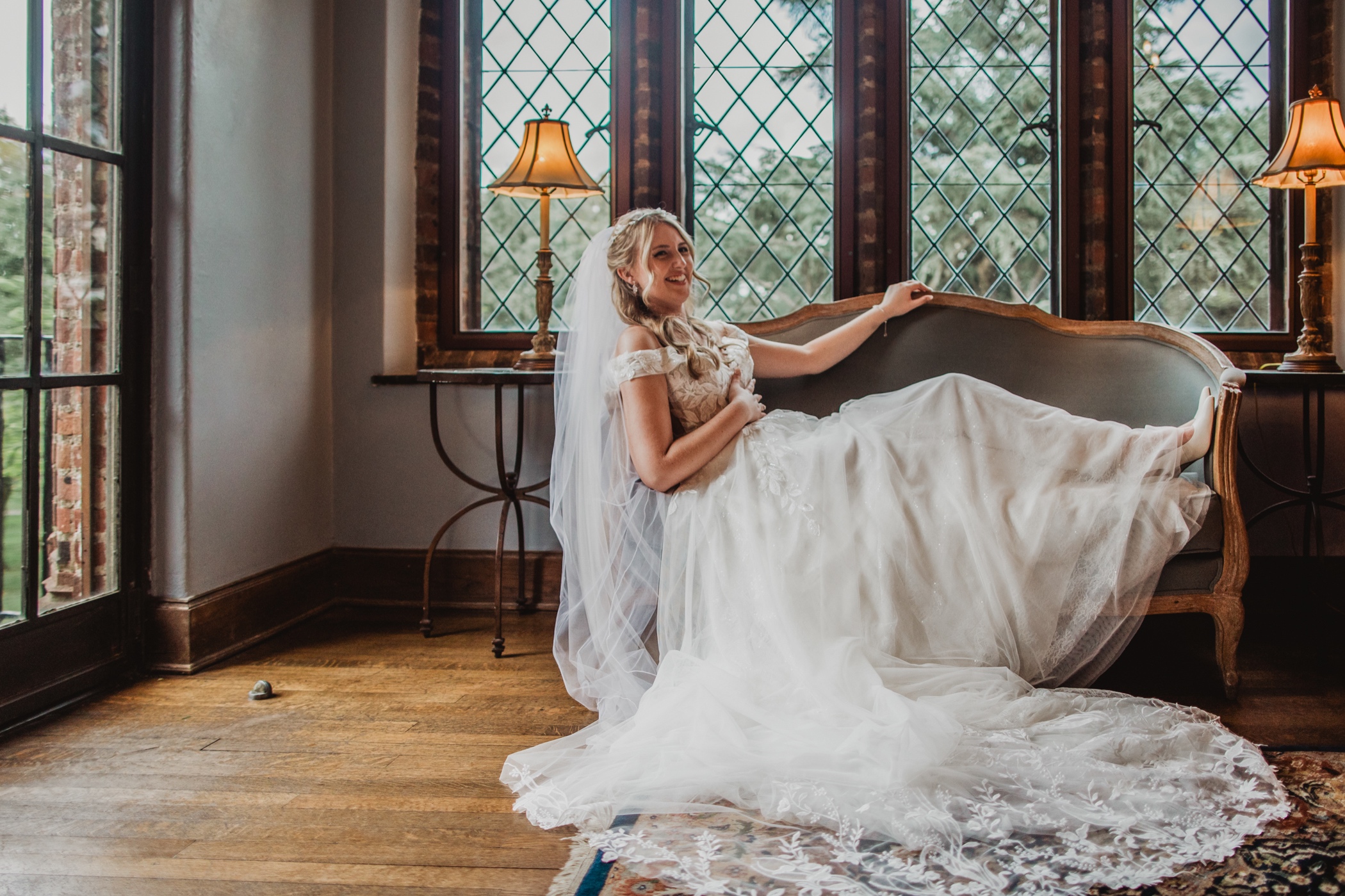 Bride Portrait Aldie Mansion Wedding