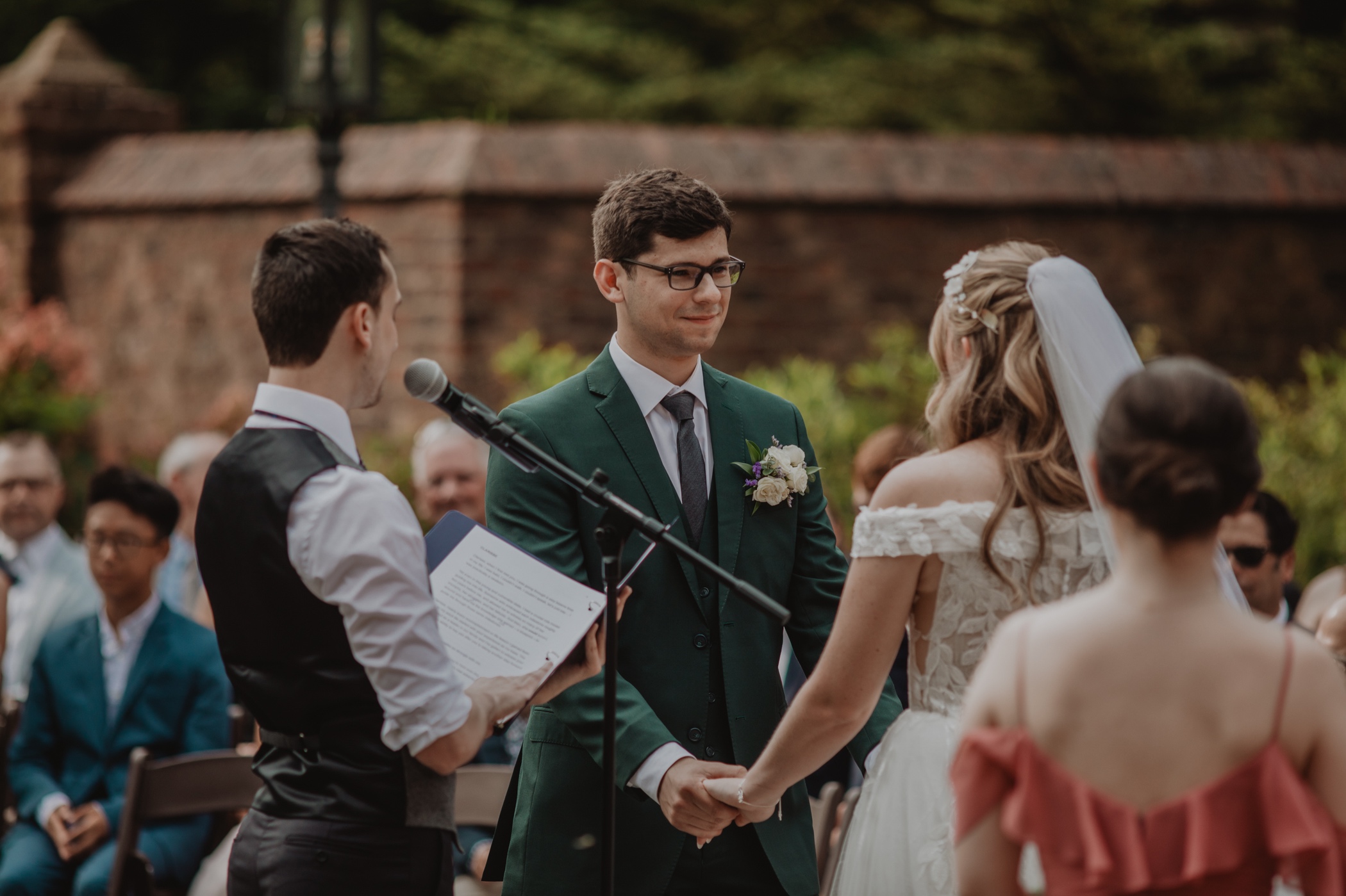 Aldie Mansion Wedding Ceremony