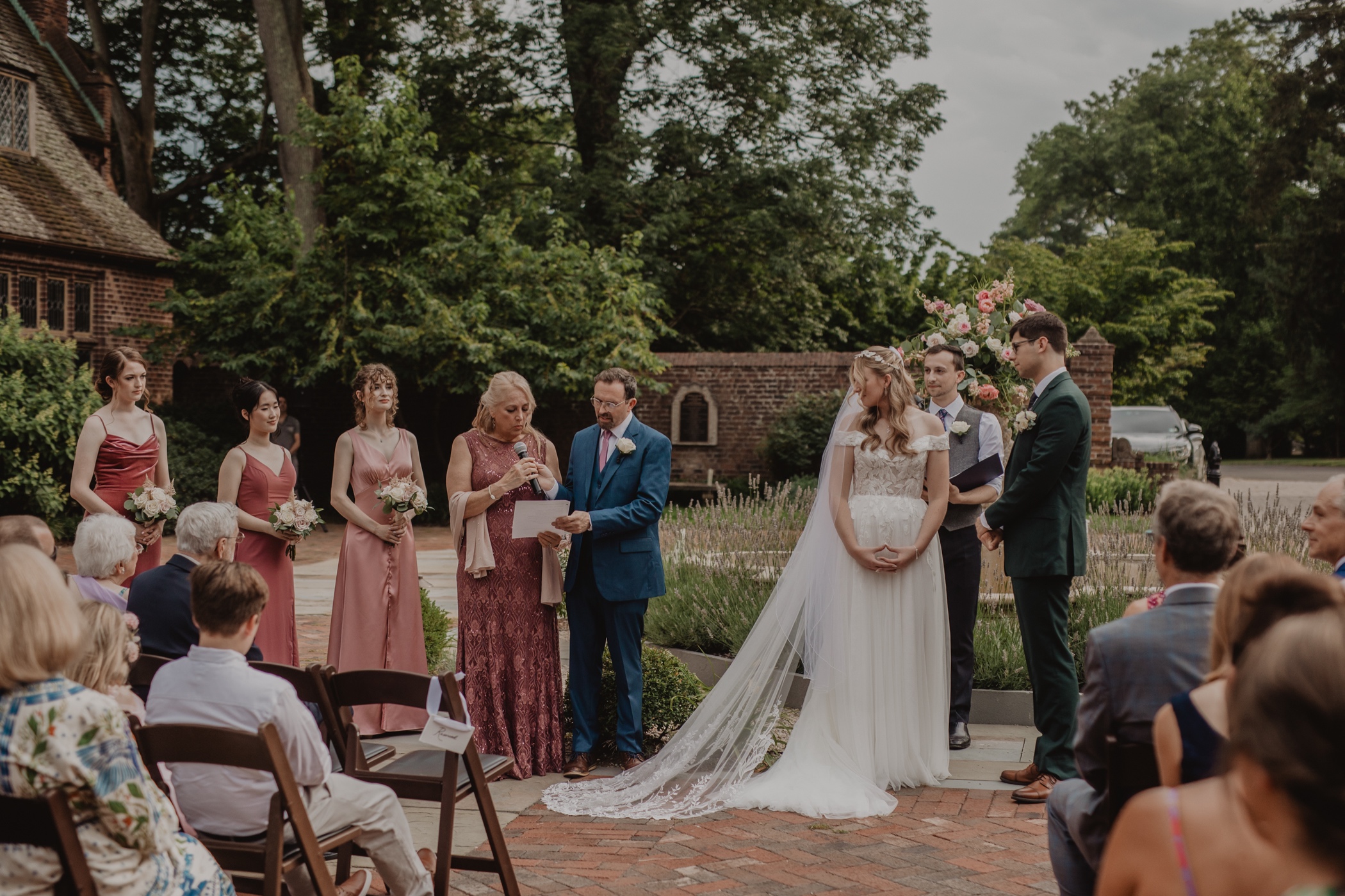 Aldie Mansion Wedding Ceremony