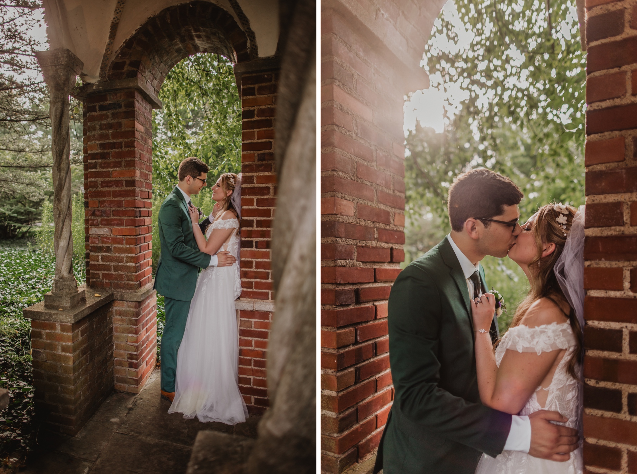 Bride and Groom Aldie Mansion