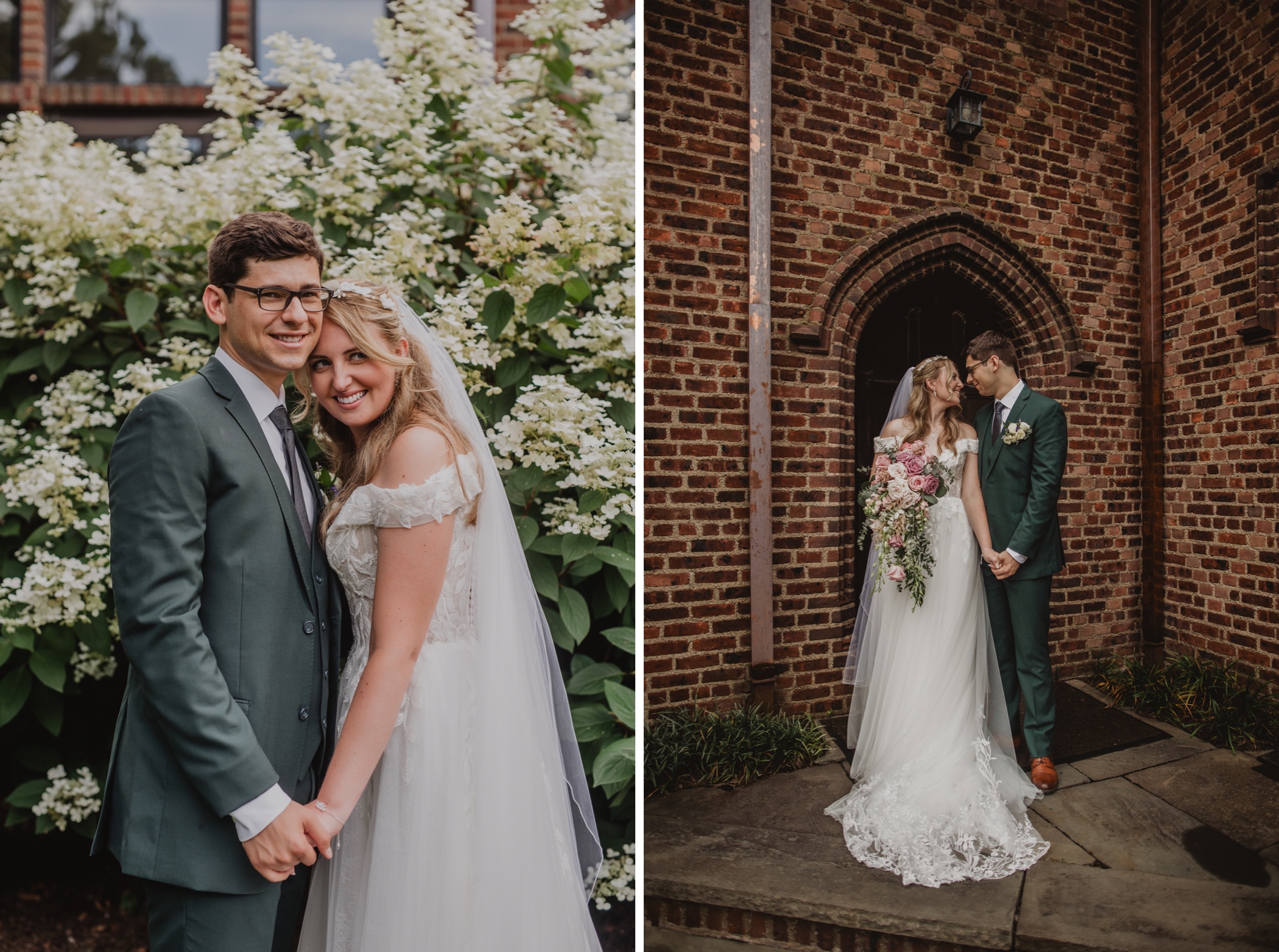 Bride and Groom Aldie Mansion
