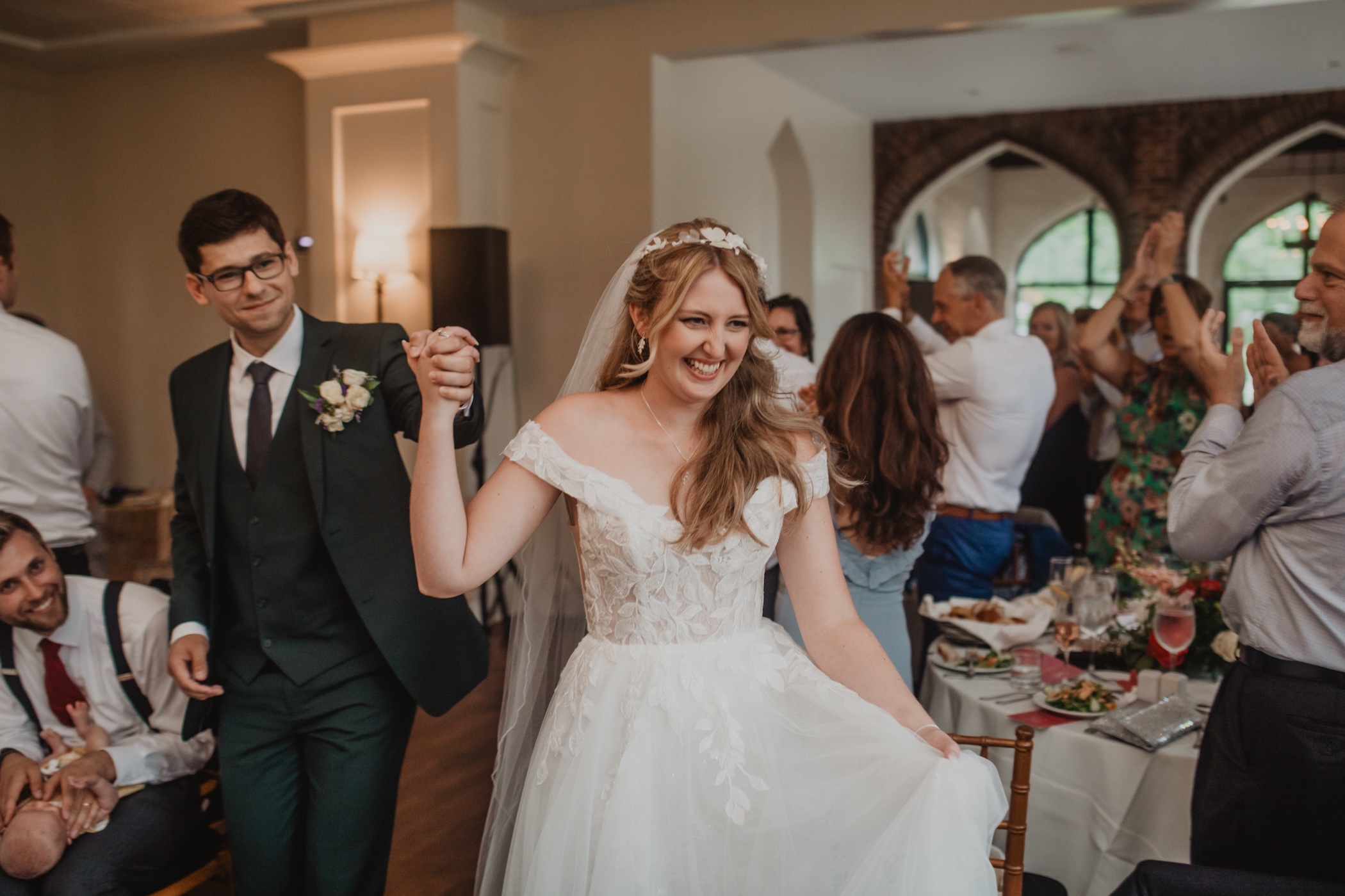 Wedding Reception at Aldie Mansion