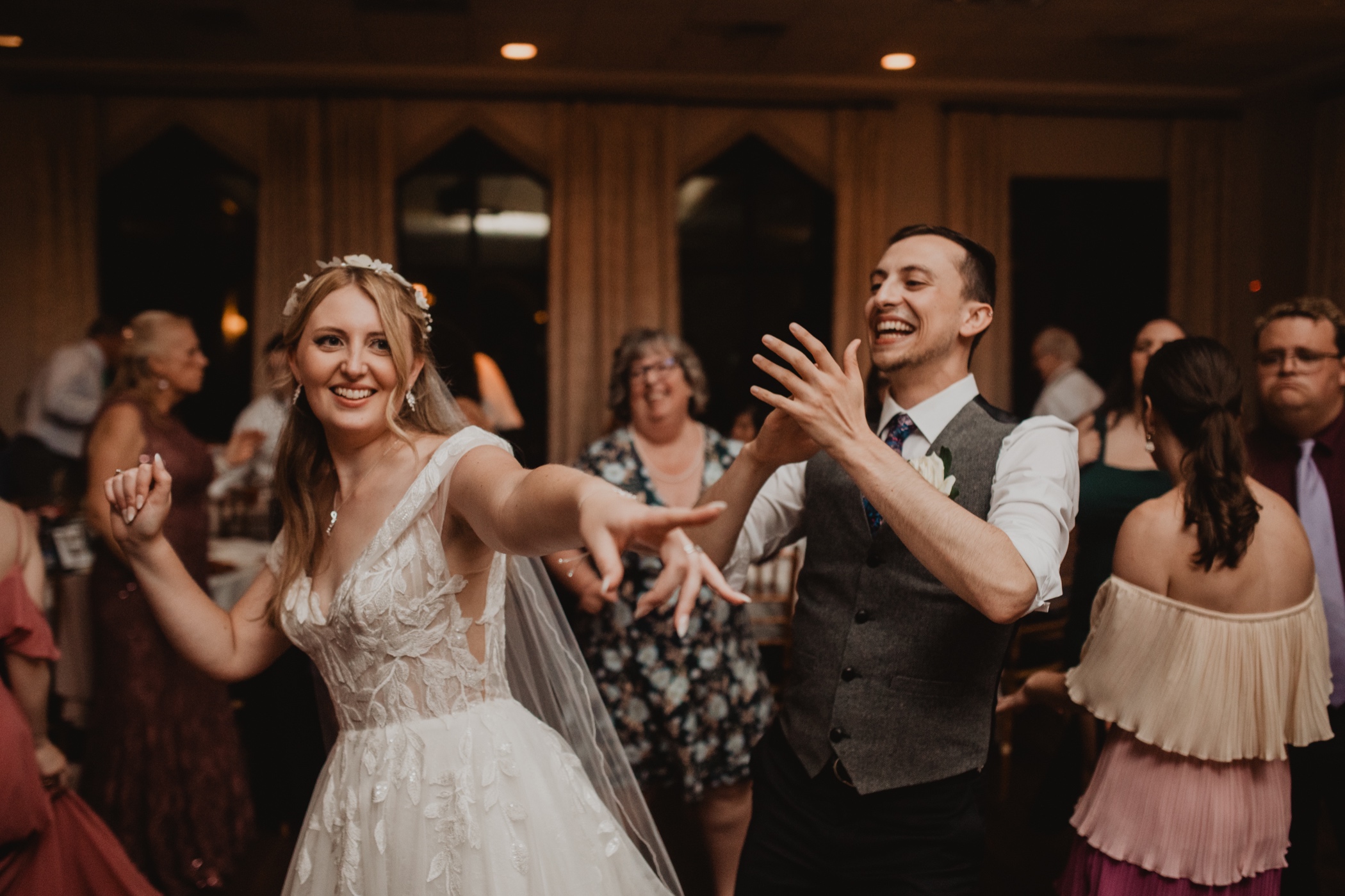 Wedding Reception at Aldie Mansion