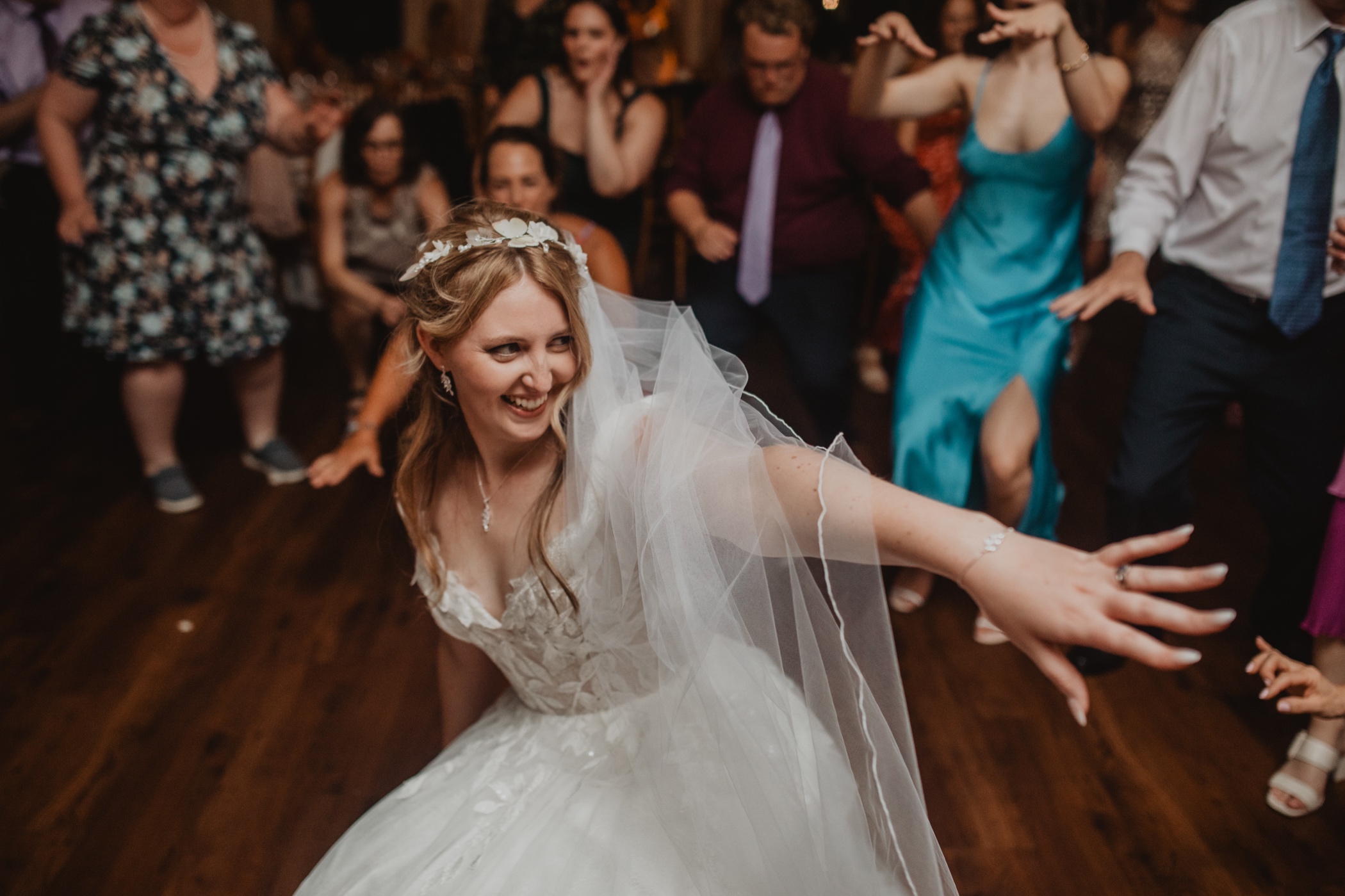 Wedding Reception at Aldie Mansion