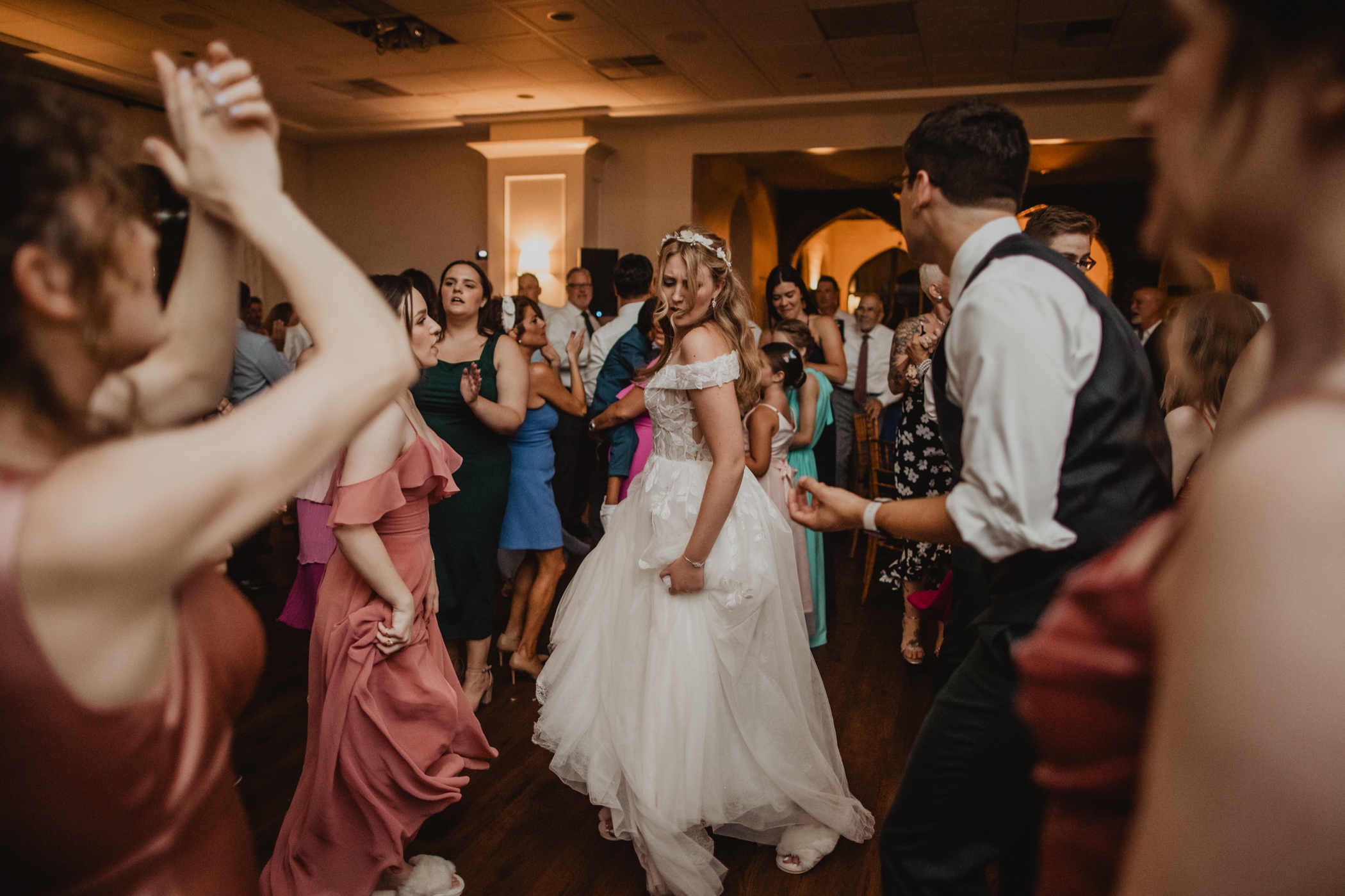 Wedding Reception at Aldie Mansion