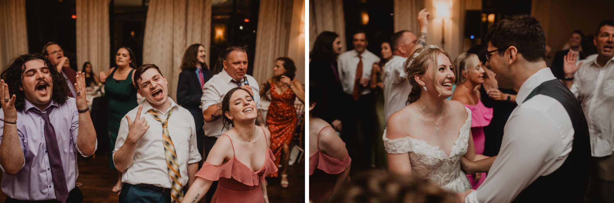 Wedding Reception at Aldie Mansion