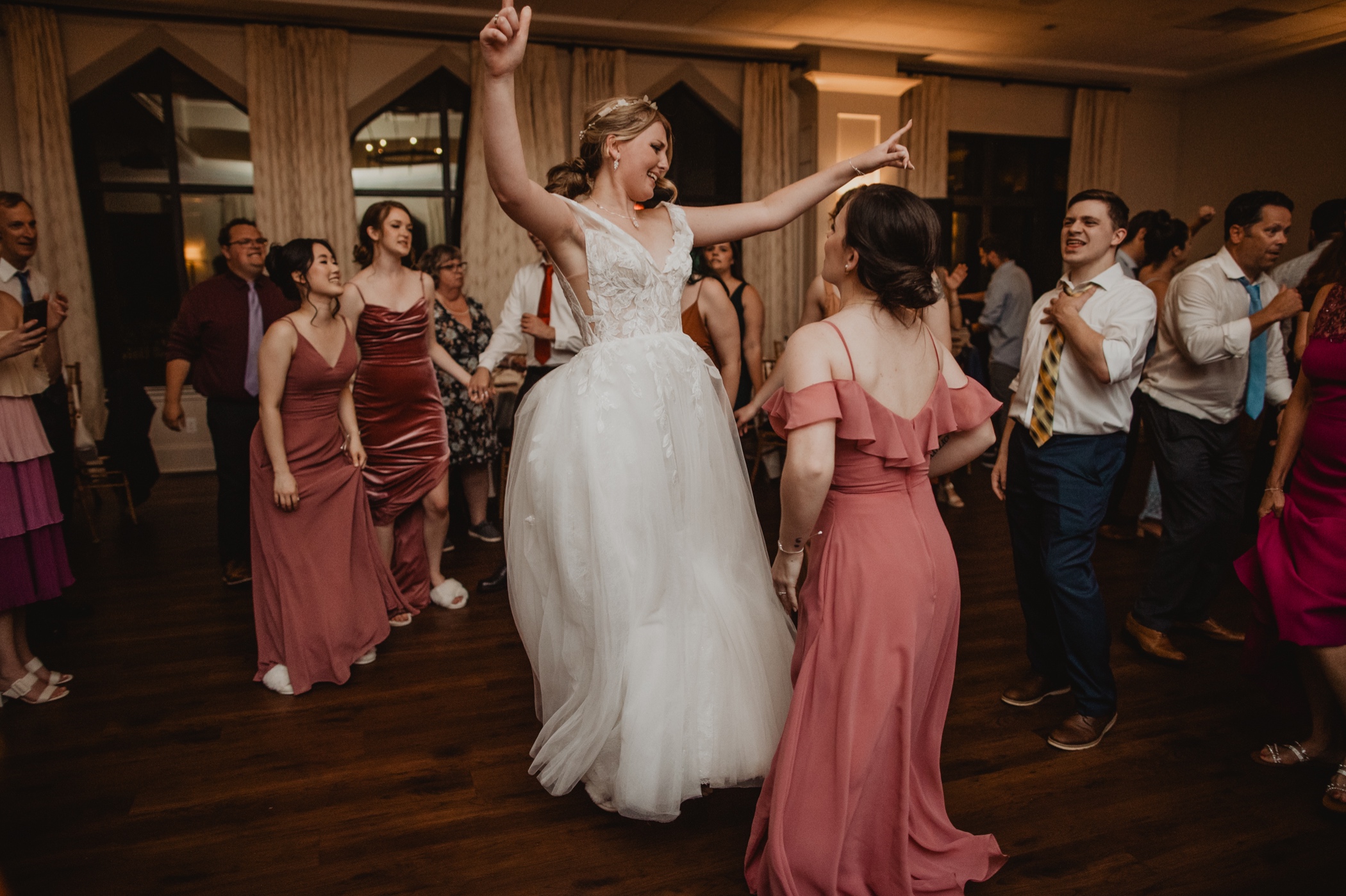 Wedding Reception at Aldie Mansion