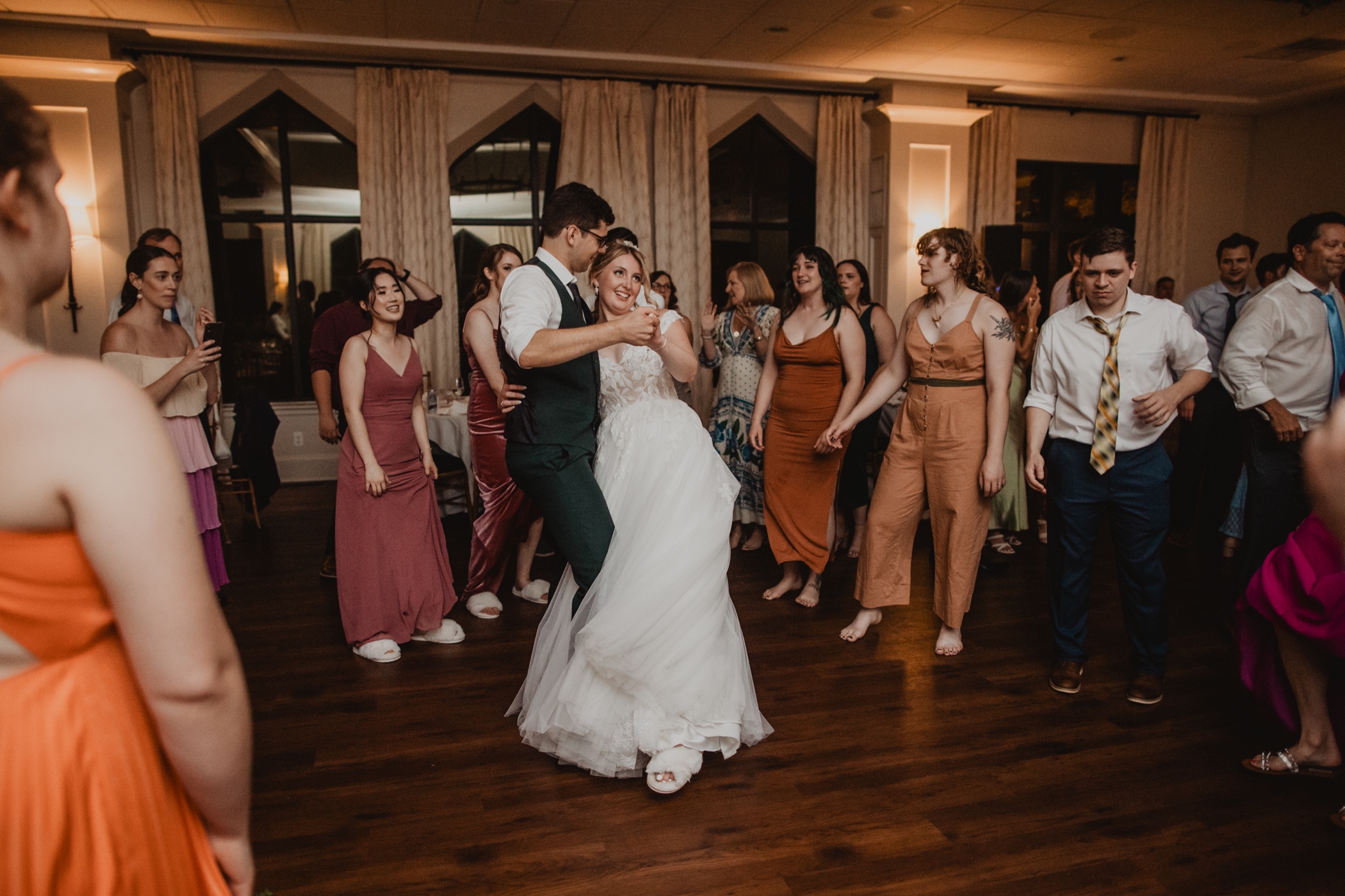 Wedding Reception at Aldie Mansion