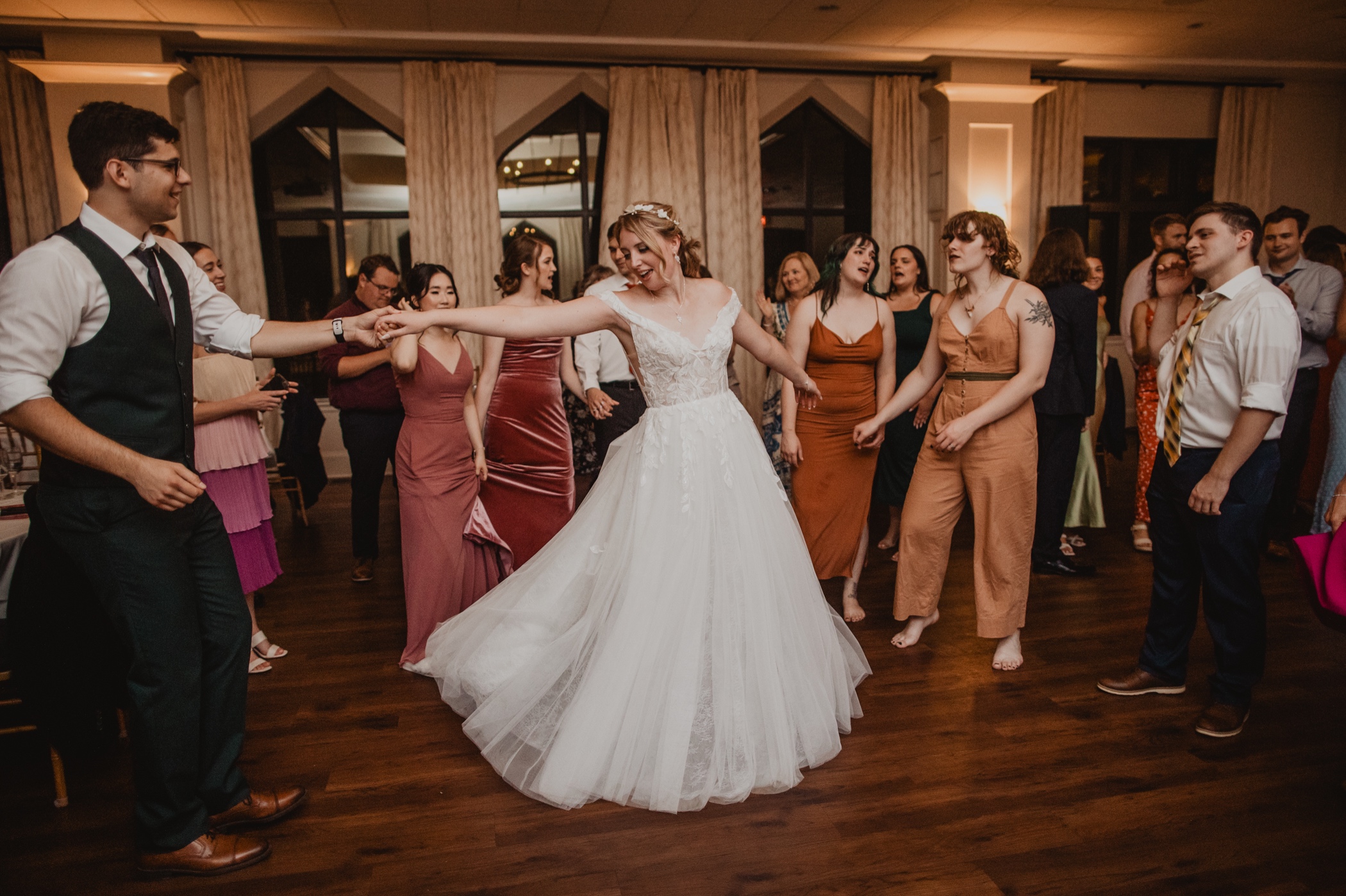 Wedding Reception at Aldie Mansion