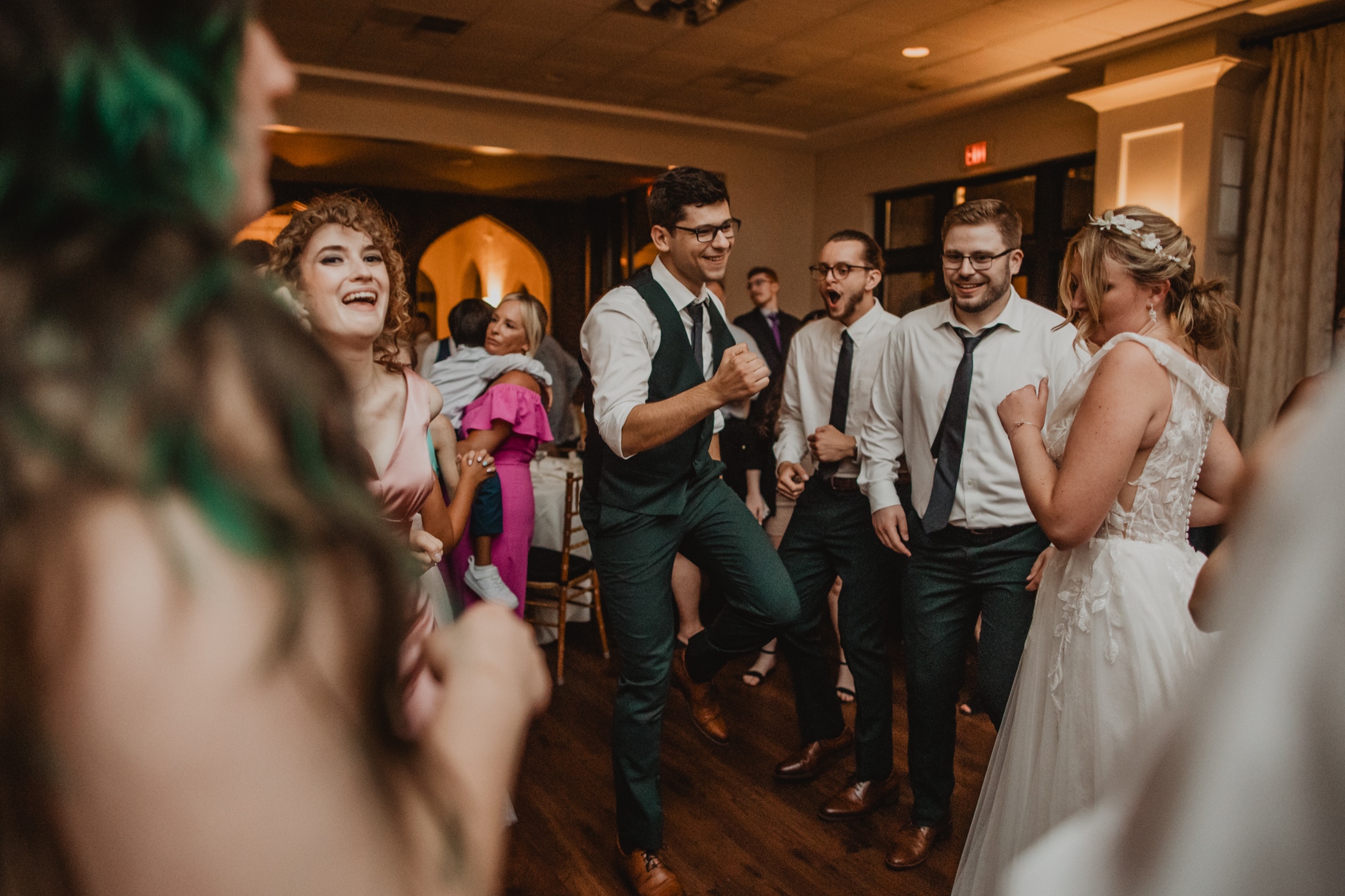 Wedding Reception at Aldie Mansion