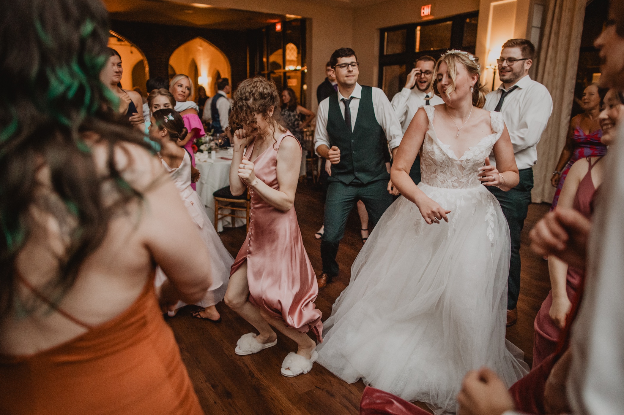 Wedding Reception at Aldie Mansion