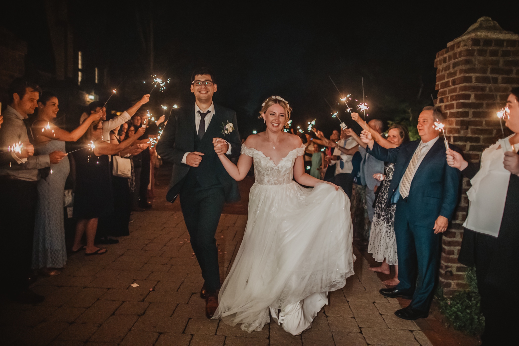 Sparkler Exit Aldie Mansion