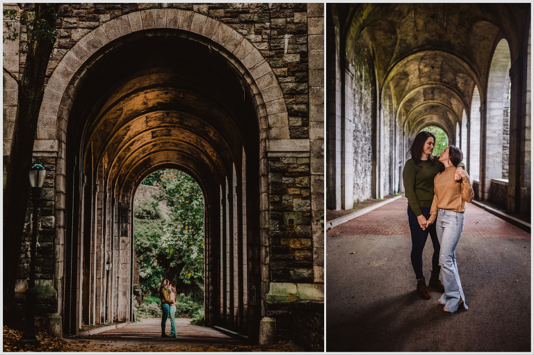 Fort Tryon Engagement Photos
