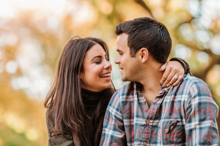 Fall Engagement Photos in Manhattan | Ari and Nick » NJ Wedding ...