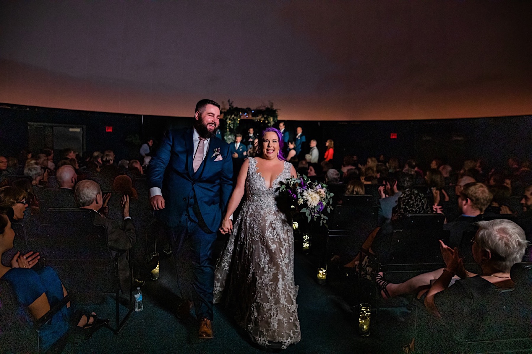 franklin institute planetarium wedding