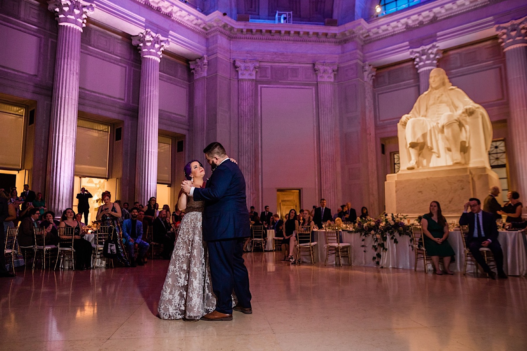 first dance at Franklin institute